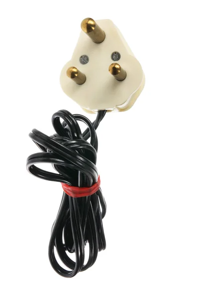 Power Cord and Plug — Stock Photo, Image