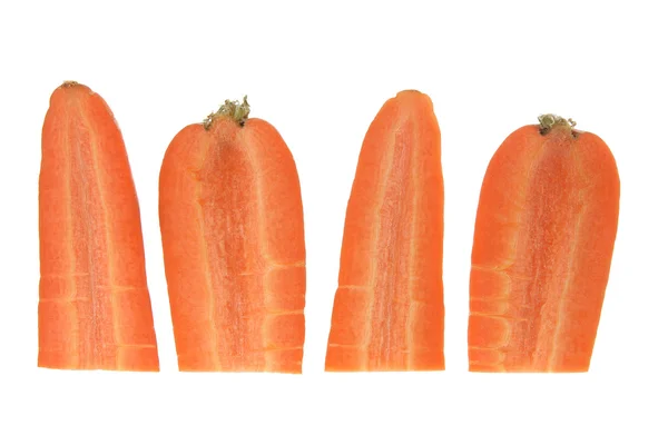 Fatias de cenoura — Fotografia de Stock