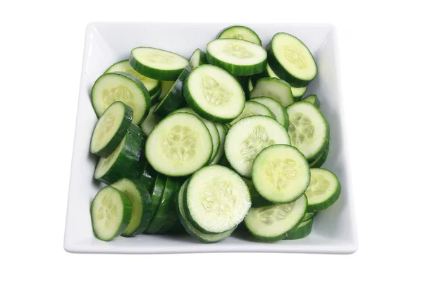Plaat van Libanese komkommer — Stockfoto