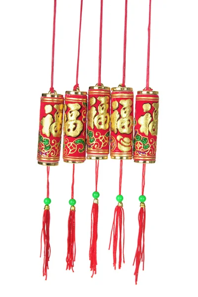 Китайские новогодние фейерверки — стоковое фото