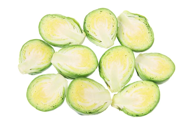 Slices of Brussel Sprouts — Stock Photo, Image