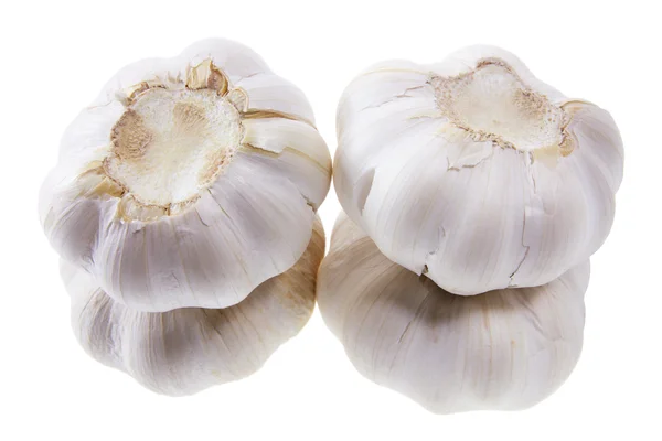 Stacks of Garlic — Stock Photo, Image