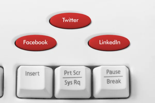 Concept van sociale media — Stockfoto