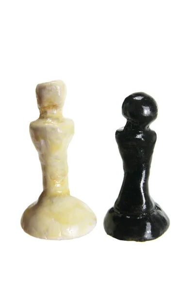 Pezzi di scacchi pedone — Foto Stock