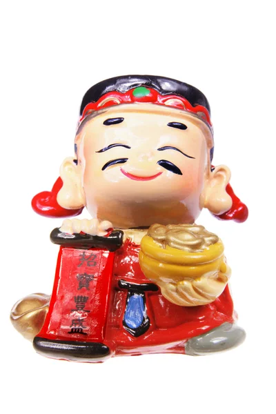 God of Prosperity Figurine — Stock Photo, Image
