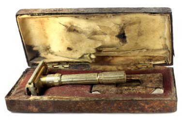 Vintage tıraş kutusu