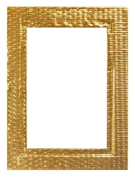 黄金のフォト フレーム — ストック写真