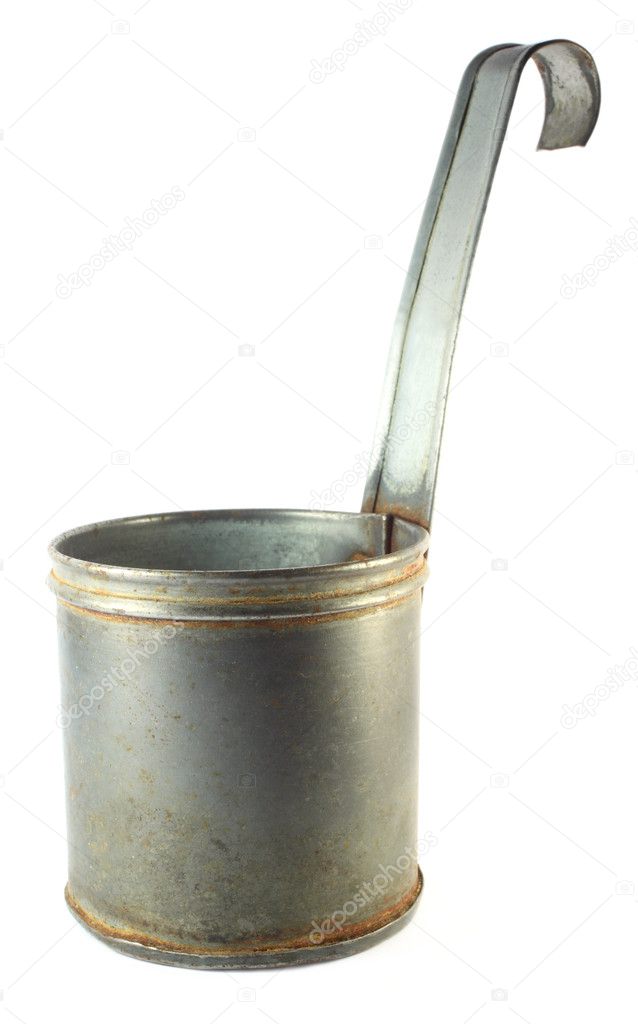 Grungy liquid measuring pot