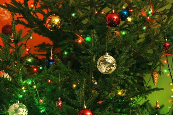 New-Year tree decorations — Stock Photo, Image