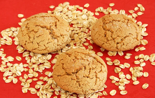 Havregryn cookies - Stock-foto
