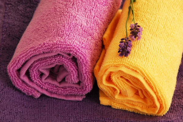 Asciugamani colorati — Foto Stock