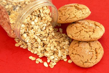 Oatmeal cookies clipart