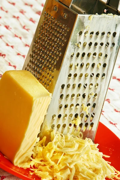 stock image Grated cheese