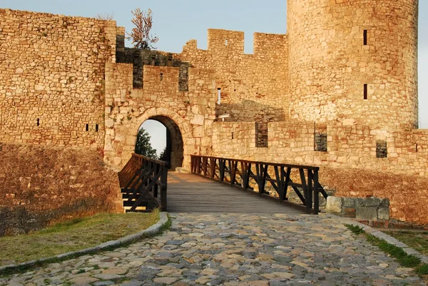 Porta della fortezza di Belgrado — Foto Stock