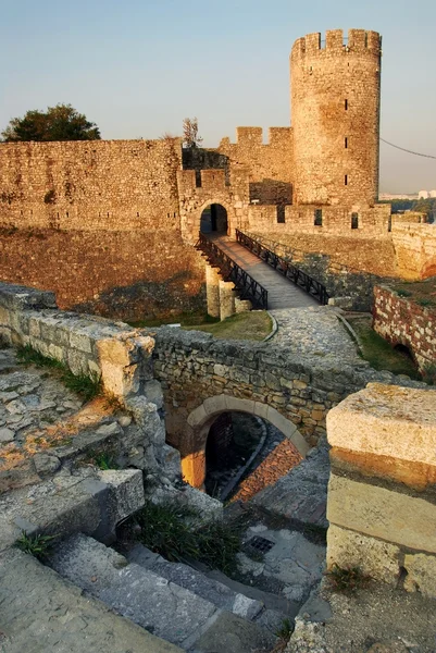 Belgrade fortress gate — Stock Photo, Image