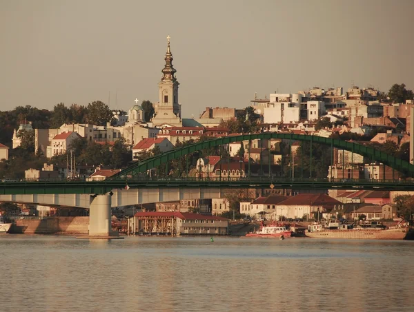 stock image Belgrade cityscape