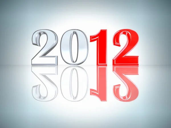 Nový rok 2012 pozadí — Stock fotografie