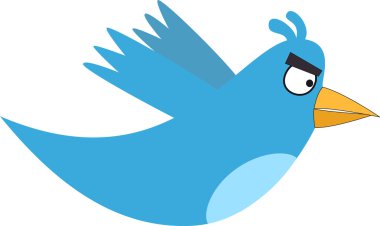 Angry twitter clipart