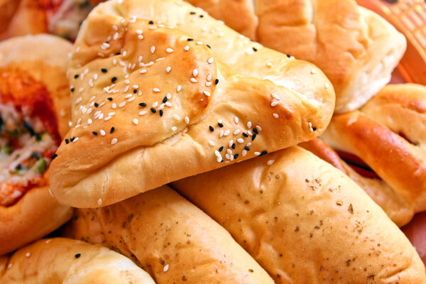 Arabic pastry Buns with cheese filling