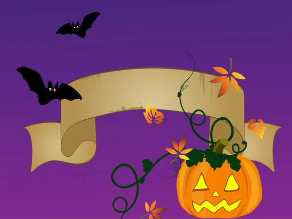 Cartel de Halloween — Archivo Imágenes Vectoriales