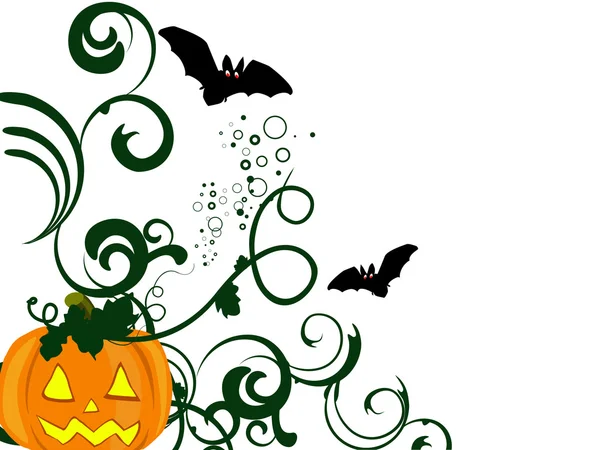Desenho de outono - halloween —  Vetores de Stock
