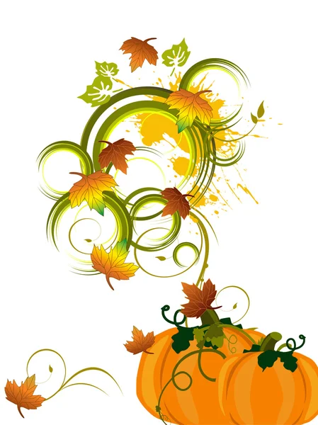 Осенняя тыква — стоковый вектор