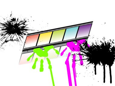 Film stripe clipart