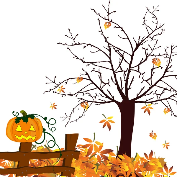 Design d'automne - Halloween — Image vectorielle