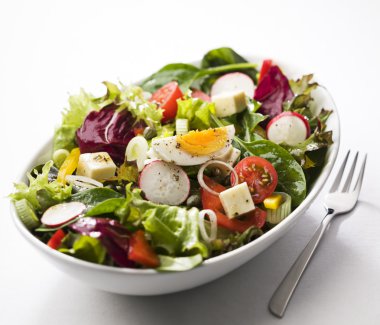 Mixed salad clipart