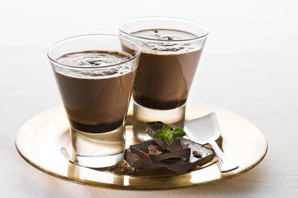 Čokoládový koktejl — Stock fotografie