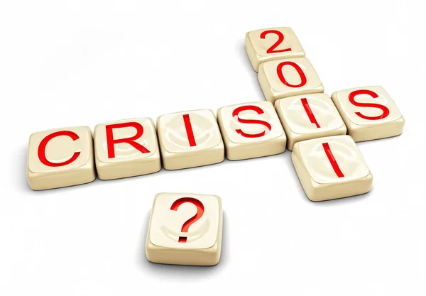 Crisis de 2011 — Foto de Stock