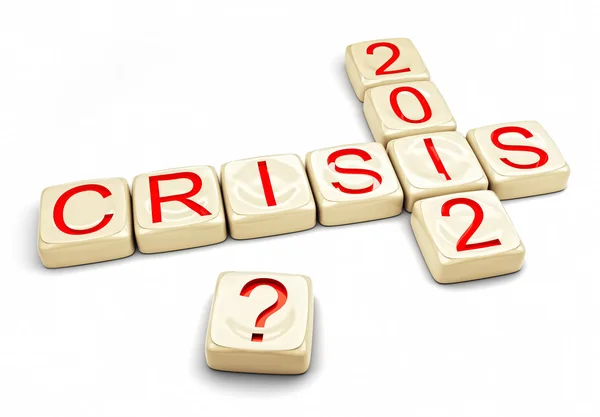Crise de 2012 — Fotografia de Stock