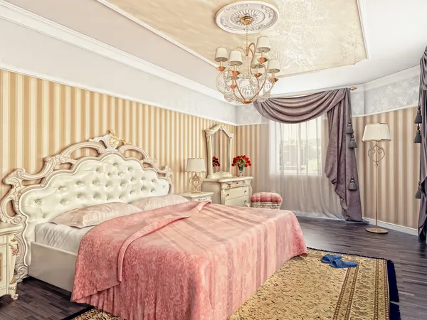Camera da letto di lusso — Foto Stock