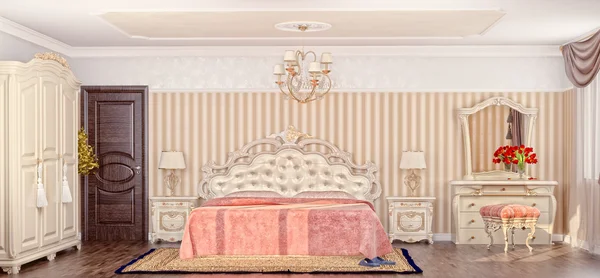Dormitorio de lujo — Foto de Stock