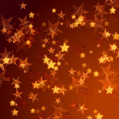 Golden stars background clipart