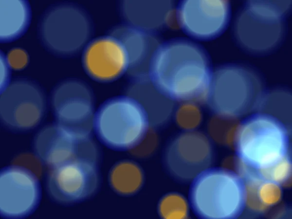 Blauwe lichten — Stockfoto