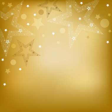 Card With Stars clipart