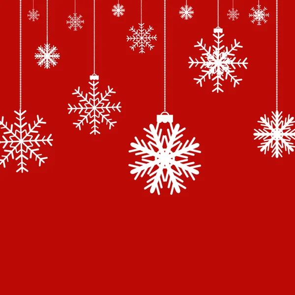 Χριστούγεννα νιφάδες χιονιού — Διανυσματικό Αρχείο