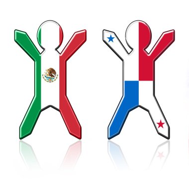 bayrak guys - Meksika ve panama