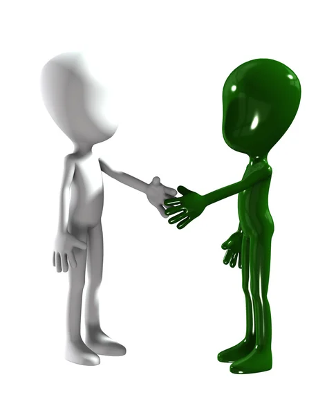 A Friendly Handshake — Stock Photo, Image