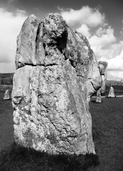 Avebury stojící kameny — Stock fotografie