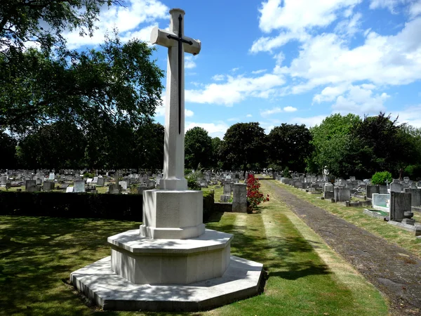 Graveyard Cross — Stock Photo, Image