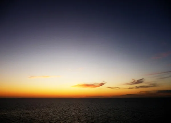 Tropické moře a nebe — Stock fotografie