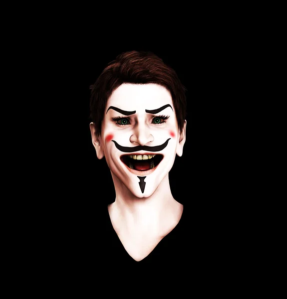Insane Guy Fawkes — Stock Photo, Image