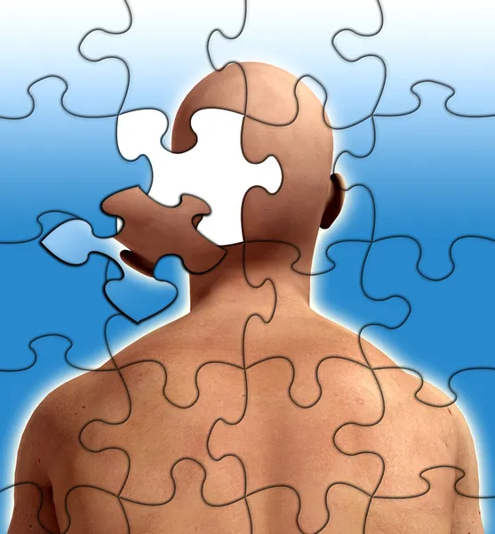 Puzzle Mind — Stock Photo, Image