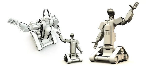 Droids Of The Future — Stock Photo, Image