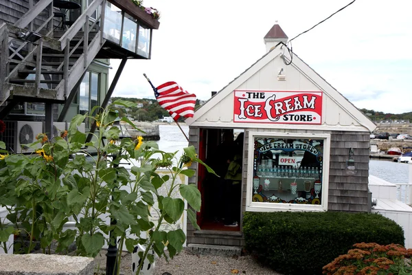 stock image Ice Cream store at Rockport, MA