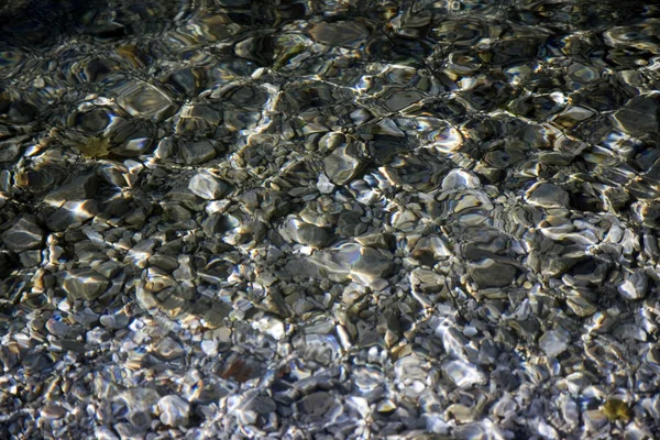 stock image Water and stones in a lake