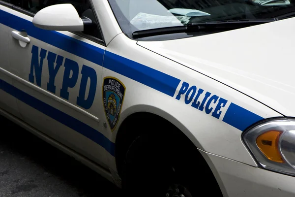 stock image NYPD car