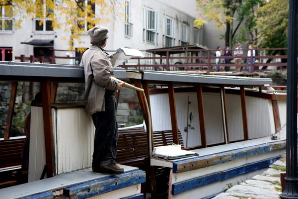 stock image The Georgetown boat